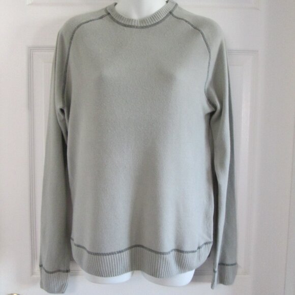 AEROPOSTALE Gray Lightweight Crewneck Sweater (S) EUC - Picture 1 of 7